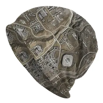Karta zone borbenih djelovanja Plakat igre Cod Hauba unisex Tanke ulične kape dupli sloj šešir Prozračna kape
