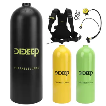 Komplet opreme za ronjenje s kisikom spremnikom kapaciteta 4 l s po visini podesivim ruksak - DIDEEP Outdoor Snorkeling Respirator