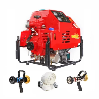 Kvalitetna protupožarna oprema 46 Američki benzinski motor, prijenosni centrifugalna vodena pumpa