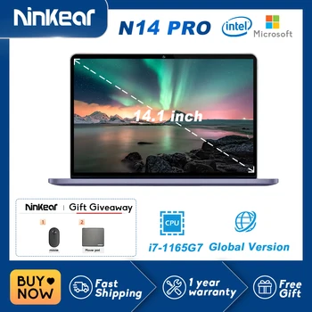 Laptop Ninkear N14 Pro 14-inčni IPS Full HD Intel Core i7-1165G7 16 GB ram-a + 1 TB SSD Prijenosno Računalo Windows 11 Laptop Ультрабук