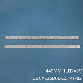 Led traka svjetla 6 lampi za NEO LEF-2419D ZDCX236D06-ZC14F-02 303CX236031 TF-LED24S48T2 JL.D24061235-006BS-M_V01