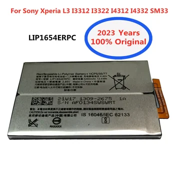 LIP1654ERPC 3200 mah Zamjenske Baterije Za Sony Xperia L3 I3312 I3322 I4312 I4332 SM33 LIP1654 SNYS1654 Bateriju Za Telefon