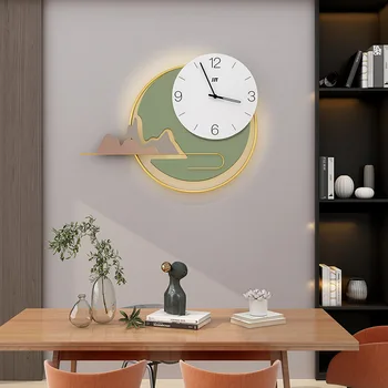 Luksuzni zidni satovi: elegantan, moderan i minimalistički dizajn, savršen za uređenje dnevnog boravka, dekoracije dnevnog boravka, dekor blagovaonica