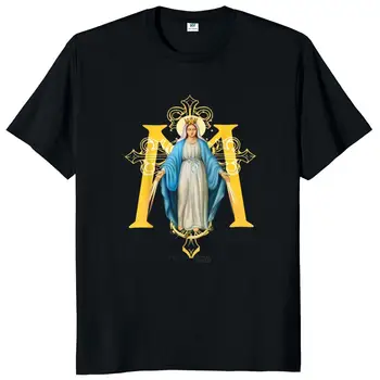 Majica sa Djevicom Marijom, gospa od Гваделупская, Katolička dar, Berba majice s grafičkim uzorkom, Ljetne Muške, Ženske Soft Unisex majice, majice, t