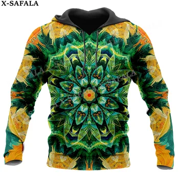 Majica sa психоделическим 3D ispis u stilu hipi, Muški Ženski Pulover, Majica iz dres s kapuljačom, kaput, Sport odijela-7