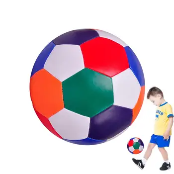 Mali mekani nogometne lopte Dječji nogometni lopta za vježbanje u zatvorenom prostoru Mini nogometnu loptu s mekim punjenjem Dječje sportske lopte za bavljenje nogometom u zatvorenom prostoru na rođendan