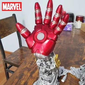 Marvel Iron Man Arm Pl-mk2a Odvojiva Klupa Led Žarulja Vitičastu Model Igračke Ark Reactor Marvel Arm Hand Sense Of Technology To Friend Gi