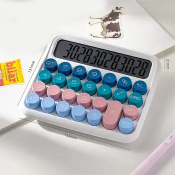 Mehanička tipkovnica Kalkulator Kalkulator živih boja Retro dizajn Mehanički prekidač kalkulator Najbrži točan za učinkovit rad