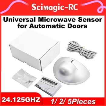 Mikrovalna senzor pokreta s induktivan sondom 24,125 Ghz AC/ DC 12-24 U za automatska vrata, Garažna vrata, klizna vrata s roletama