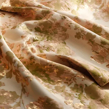 Mimoza дамасская жаккардовая tkanina u cvijetu širine 145 cm za krojenje haljina - prodaja po metru