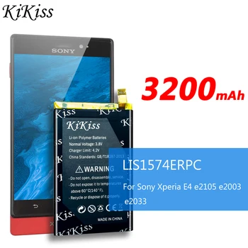 Mobitel Baterija KiKiss LIS1574ERPC Za Sony Xperia E4 E4G Dual E2104 E2105 E2114 E2115 E2124 E2003 E2006 E2053 E2033 E2043