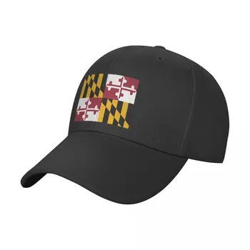 Moderan kapu s nadstrešnica pod zastavom države Maryland, muška kapu, žensku kapu, šešir, kapu, ženska