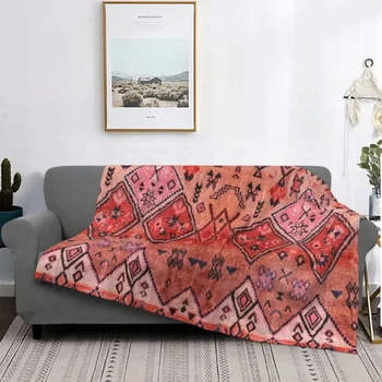 Moderan Фланелевый Tekstila dekor u boemskom seoskoj kući u Istočnom Marokanskom stilu Višenamjenski toplo baca Kućni deka