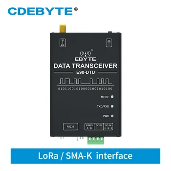 Modul LoRa SX1262 SX1268 433 Mhz Bežični primopredajnik podataka 1 W 10 km na velike udaljenosti RSSI LBT CE FCC RoHS Modem E90-DTU (400SL30P)