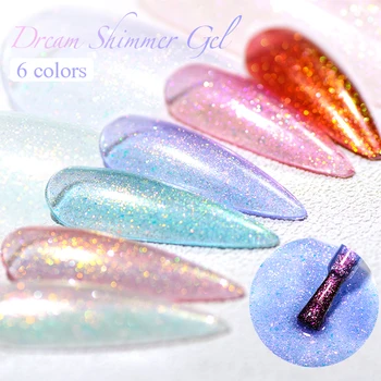 Mtssii 7 ml Sjajan Gel-lak Za nokte Dream Color Ljeskanje Biser Gel-lak Funkcija Glitter Soak Off Nail Art UV-Gel-lak