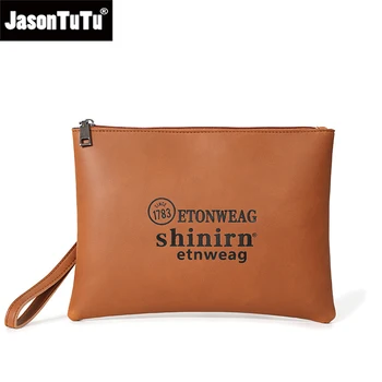 Muška handheld bag JASONTUTU velikog kapaciteta, moderan svakodnevni torba na ruci, lagan poslovna torba za iPad