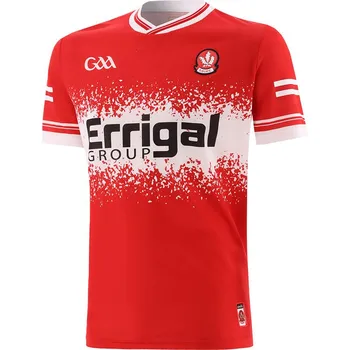 Muška majica za ragbi 2024 Derry GAA Home Jersey Veličine: S-5XL (Korisnički ime i broj)