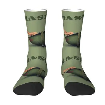 Muške čarape za posade MASH 4077 US Army Medic, unisex, slatka čarape za djevojčice na proljeće, ljeto, jesen-zimu