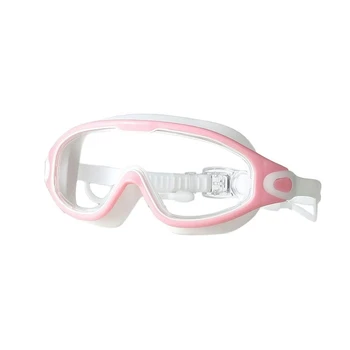Naočale za plivanje HD, svjetla za naočale, maska za ronjenje, pogodan za bilo koji oblik lica S затычками za uši, naočale za odrasle, naočale za plivanje