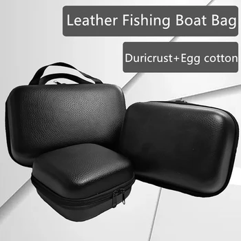Nova prijenosna torba za pohranu opreme za ribolov EVA-PU, torba za ribolov kotača, vodootporan obložen i dobra oprema za ribolov na splav