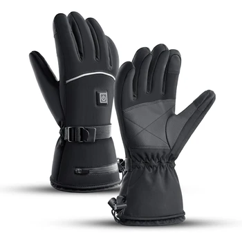 Nove Zimske Ulične rukavice za vožnju s intelektualnim grijanjem, Crnci Toplo Moto rukavice sa kontrolom temperature električnog grijanja