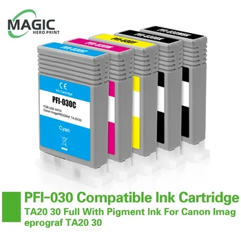 NOVI 1PC 6 vrsta cvijeća PFI-030 PFI030 Kompatibilan Ink Cartridge TA20 30 Puna Pigmentne Tinte Za printer Canon Imageprograf TA20 30