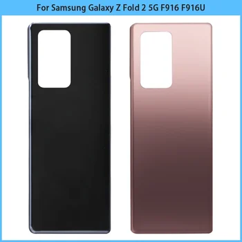 Novi AAA Za Samsung Galaxy Z Fold 2-5G F916 F916U Stakleni Stražnji Poklopac Pretinca za baterije Z Fold2 Stražnja Vrata Staklena Ploča Kućišta Zamijeniti