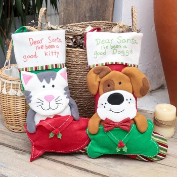 Novi božićni ukras, čarape s likovima iz crtića, torba za dječje darove, božićni torba, vrlo velike čarape, gift shop za kuću, božićne ukrase