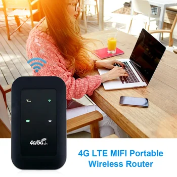 Novi Pojačivač Signala Mrežni Alat za 4G LTE Džepni Ruter WiFi Repeater Mobilna Pristupna Točka za Bežičnu Mifi Modem Router Utor Za SIM karticu