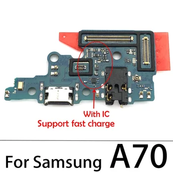 Novost za Samsung Galaxy A70 A705 A705F Micro USB Punjač Priključak za Punjenje Priključak za priključnu stanicu Naknada Mikrofona Fleksibilan Kabel