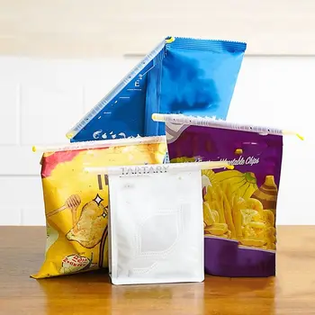 O-štapići za vrećice za Višekratnu upotrebu stezaljke za pakete za čips, skladištenje hrane, ostaju svježe, udoban o-stezaljke za kuhanje u kuhinji