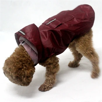 Odjeća za kišu za pse, vodootporna jakna s kapuljačom, odjeća za kišu-pončo, дождевики za kućne ljubimce, odjeća sa reflektirajuća traka Za velike štenci svih veličina