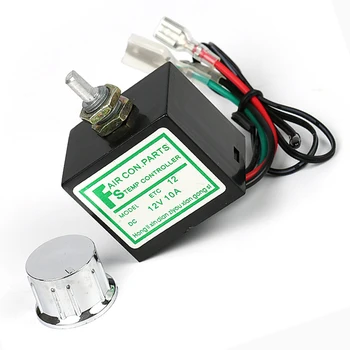 Okretni prekidač temperature 10A sa senzorom dc 12 v/24 Oprema Elektronski termostat za isparivača automatski klima uređaj