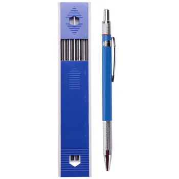 Olovka za zavarivača s okruglim prilozima 6pcs, mehanička olovka, marker 2,0 mm za трубоукладчика, zavarivač, graditelj, деревообработчика