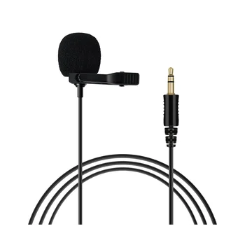 Omnidirekcionalni Mikrofon od 3,5 mm Петличный Kopču Za Kravatu Mikrofoni Mini Audio Mikrofon za Kameru Računala Laptop Telefona