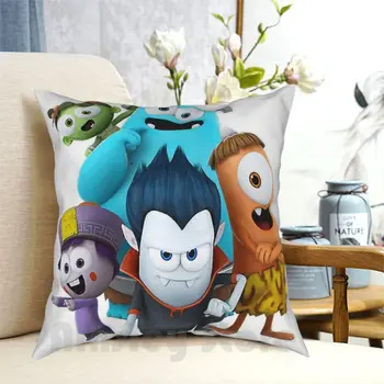 Onekiz The Spookiz Show New Family 2020, Jastučnica s po cijeloj površini osnovnoj mekim jastucima s logotipom Kong, Zabavna Animirana