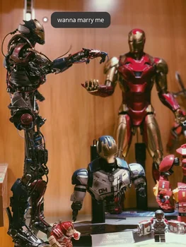 Originalni Iron Man Mms292 1/6 Mk1 Ultron Arthritic Pokretljivost Anime Lik Model Strme Borbene Štete Verzija Dar Бойфрендам