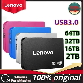 Originalni Lenovo Prijenosni SSD 2 TB Vanjski Tvrdi Disk 4 TB Sučelje USB 3.0 high Speed Hard Disk Za Pohranu Podataka Za Laptop/Telefon/Stolno računalo
