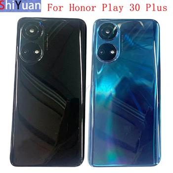 Originalni poklopac pretinca za baterije Stražnji poklopac kućišta za Huawei Honor Play 30 Plus Poklopac pretinca za baterije sa logom Rezervni dijelovi
