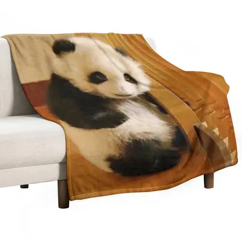 Panda28 Флисовые фланелевые baca Luksuzno Mekana deka je Prijatan za kauč, reverzibilni baca za krevet, Dekorativni pokrivač za tv