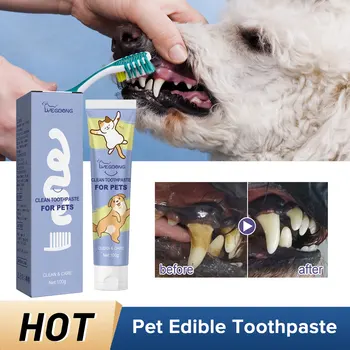 Pasta za zube za kućne ljubimce, uklanjanje zubnog plaka, zubnog kamenca, отбеливающая pasta za zube za pse, Svježe pasti za mačke, usluga čišćenja usne šupljine, pasta za zube za štence