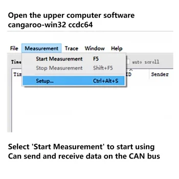 Podrška modula USB to CAN, CAN Portable CAN Bus Analyzer verzije V2.0, Multifunkcionalni zgodan modul