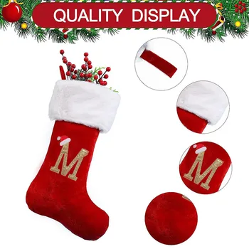 Poklon paket za božićne čarape Božićne čarape Vesele Božićne ukrase za dom Noel Decor Navidad Novogodišnji 2024 paket za čokolade