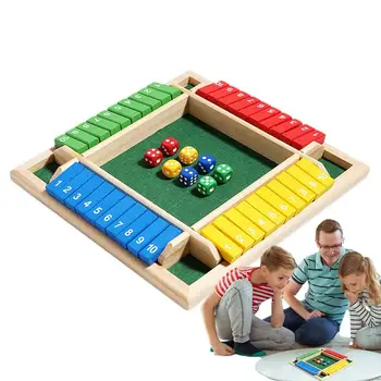 Poklon stol igra, igra za roditelje i djecu, Digitalni glačanje, Dječje igračke, igre, Drvena igra s brojkama, craps, 