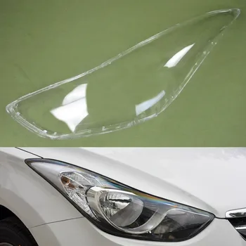 Poklopac Prednjeg Svjetla Prozirna Ovojnica Svjetla Od Pleksiglasa Zamjenjuje Originalni Abažur Za Hyundai Elantra/Avante 2012-2015