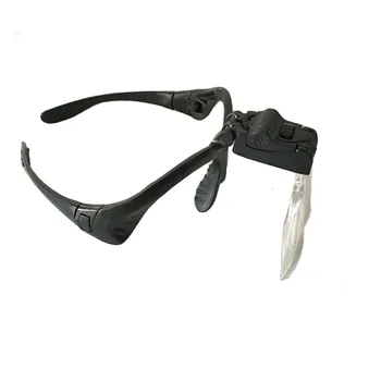 Povećalom naočale na повязке 2 led magnifier 1X-3.5 X za nakit, sati/čitanje/popravak pcb Lupa