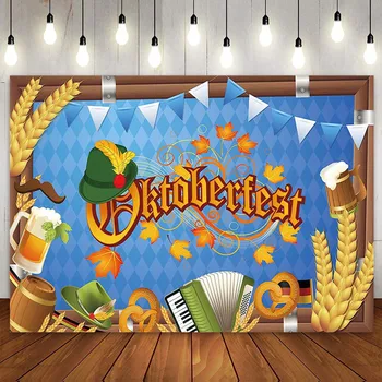 Pozadina Oktoberfest Festival Njemačkog Bavarskog piva Klub ples Ukras žurka povodom rođenja Poster Banner Pozadinu fotografije