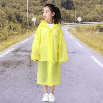 Praktičan dječji ogrtač, prijenosni višenamjenski dječji odjeća za kišu s kapuljačom, dugotrajna kiša jakna s kapuljačom za ulice