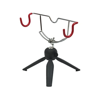 Prenosiv, lako se montira držač za štap za led ribolov, držač za štap s prilagodljivim kutom nagiba, противоскользящая dvostruka kruna