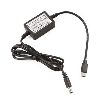 Pretvarač USB Type C TypeC PD12V 15V 20V na 24V DC5.5x2.1mm za led Lampe i monitora 24V P9JD